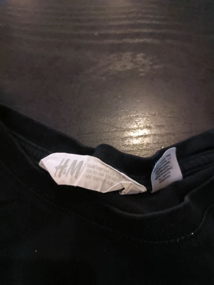 Tee shirt h&M 12/14 ans - photo numéro 3