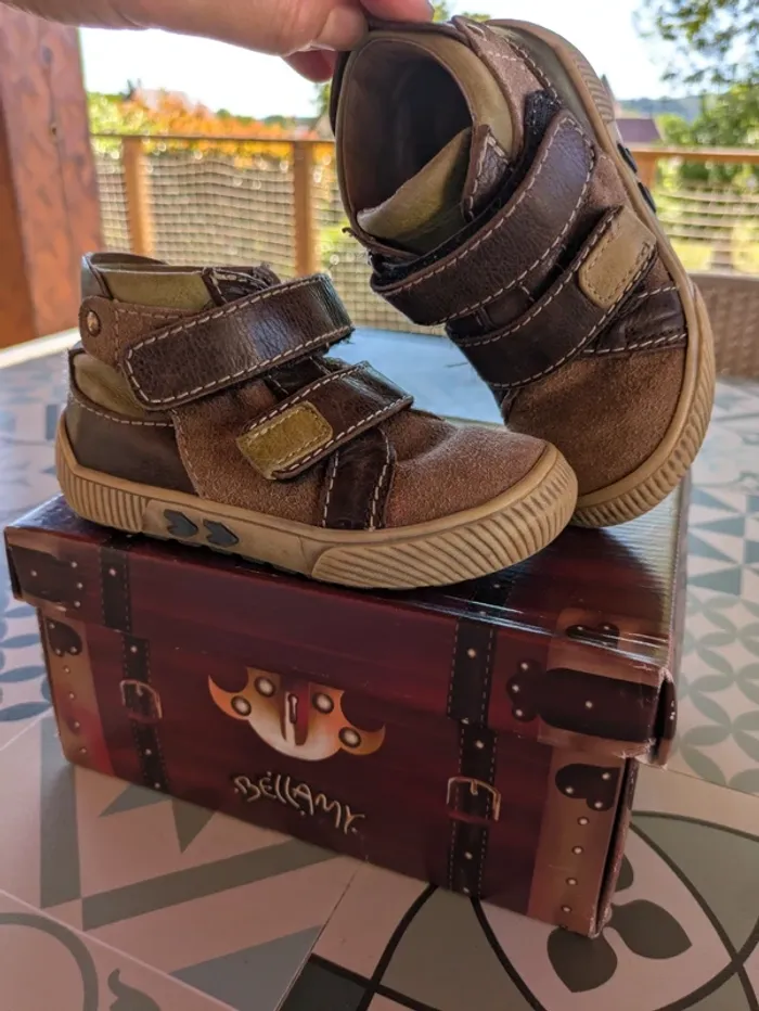 Bottines cuir garçon 24 - photo numéro 6