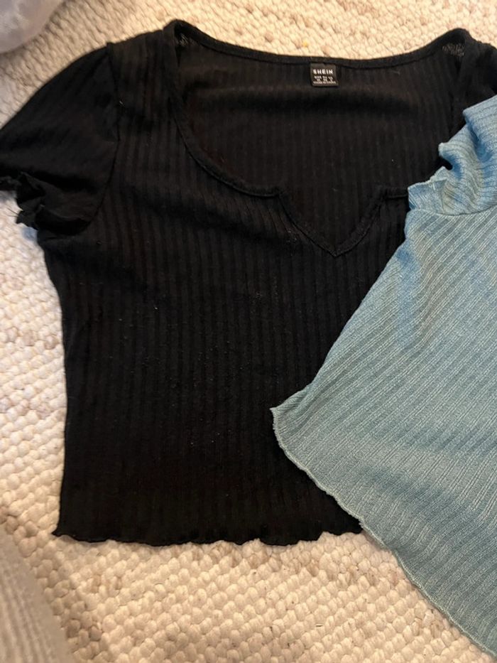 Lot 3 t-shirt Top taille M - photo numéro 5
