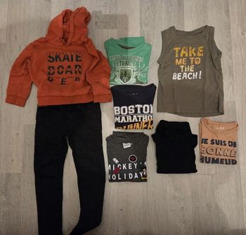 Lot vêtements garçon