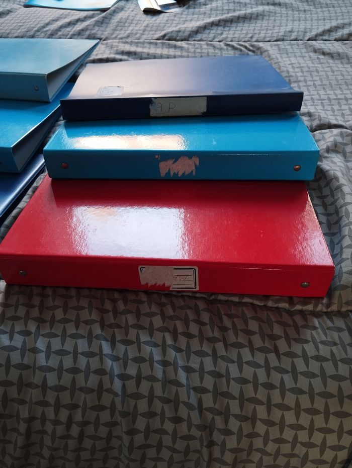 Lot de 6 classeurs grand format - photo numéro 3