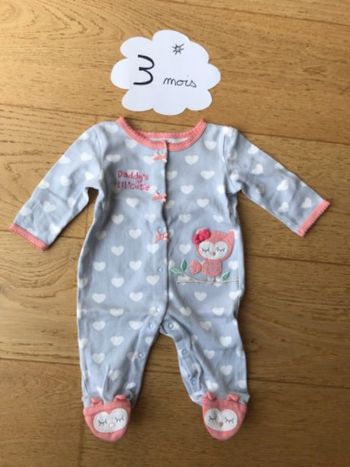 Pyjama été babiesrus 3 mois