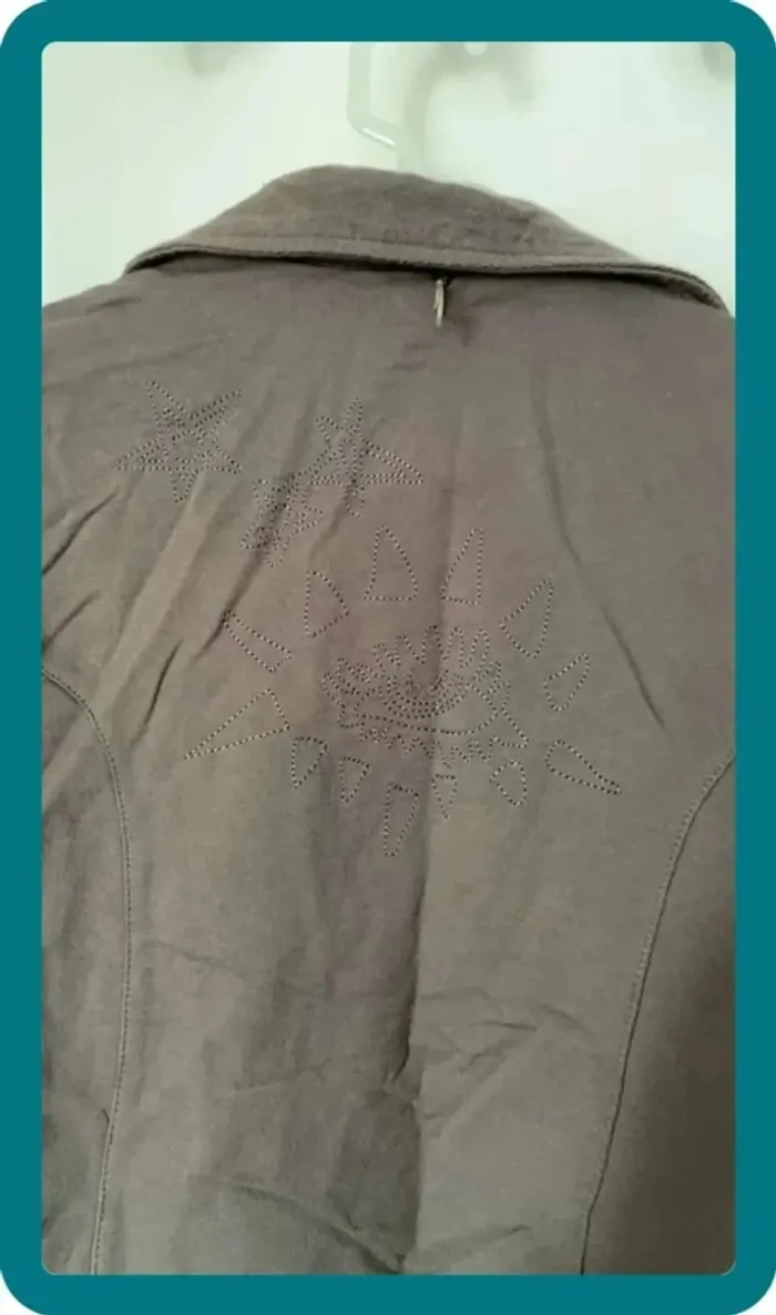 Veste kaki gris - photo numéro 3