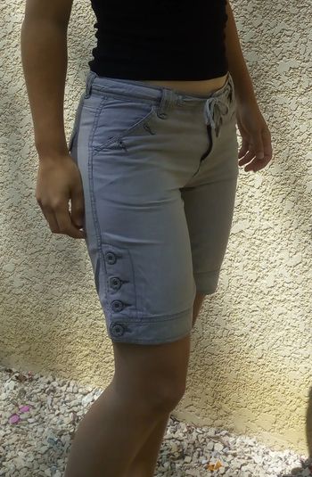 short femme gris sportswear 38/M