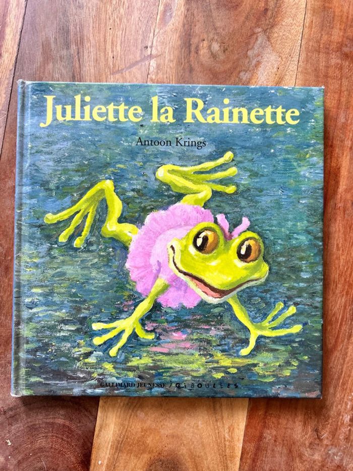 Livre Juliette la rainette