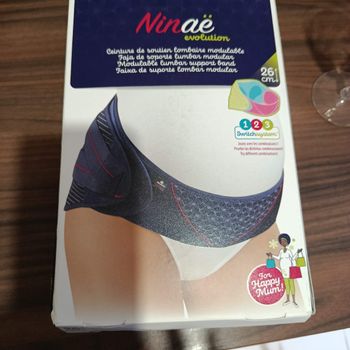 Ninae évolution ceinture de grossesse