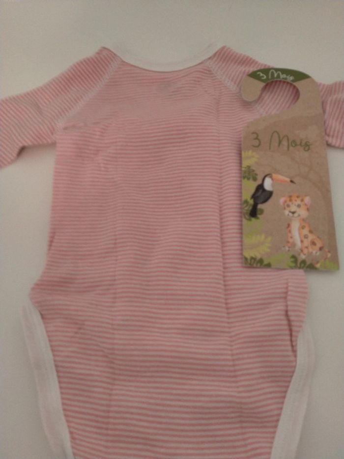 Bodies rose Petit bateau - photo numéro 2