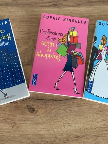 Coffret 3 livres Sophie Kinsella