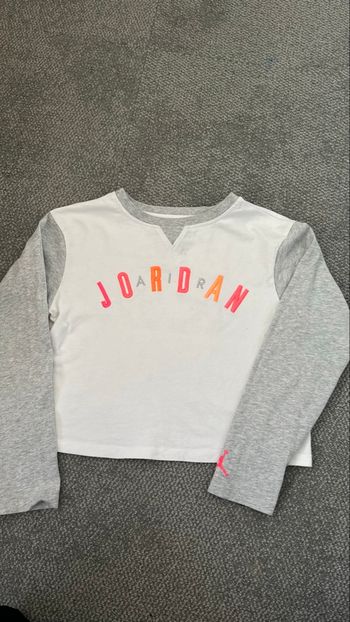 Jordan blouse crop top pour fille 12/13 ans manches longues 