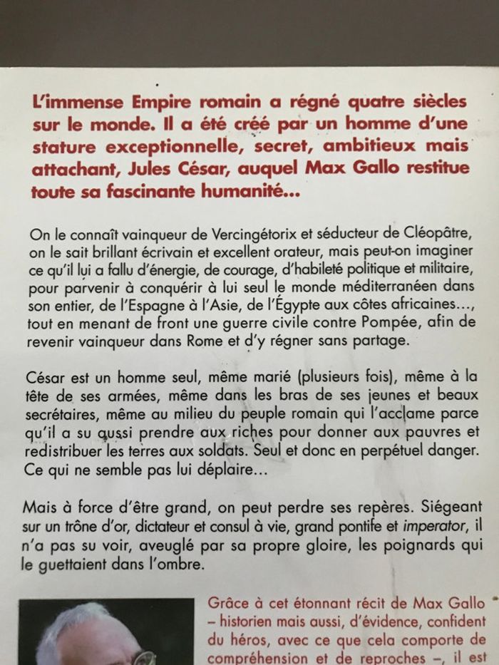 Livre César Imperator - photo numéro 3