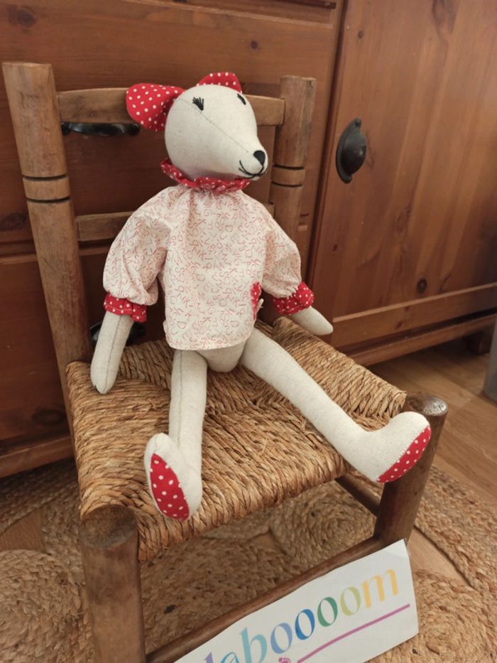 Peluche souris 40 cm tbe - photo numéro 3