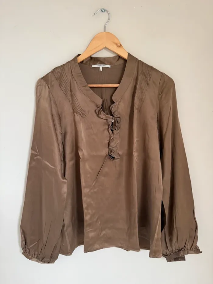 Blouse Gérard Darel marron