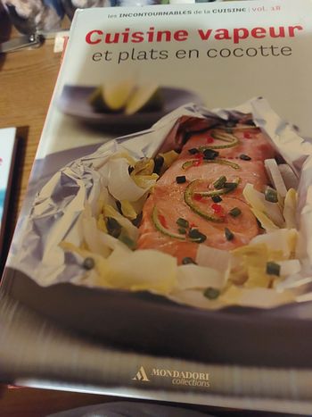 Livre de recettes  cuisine vapeur et plats en cocotte 