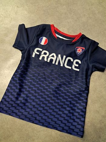 tee shirt garcon foot 5 ans