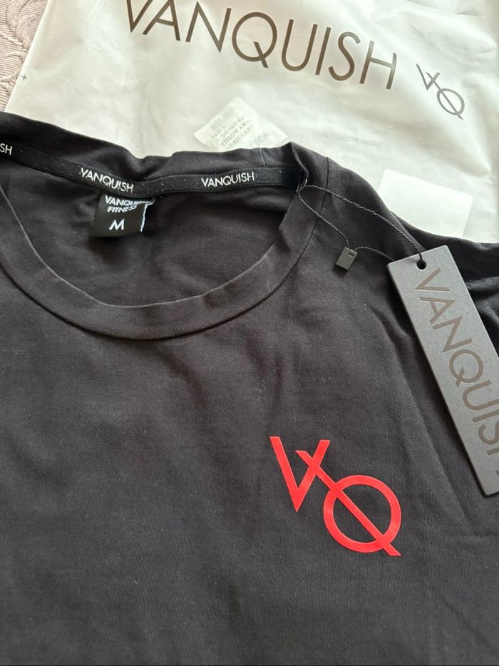 Lot de T-shirt Vanquish Slim fit Fitness Musculation - photo numéro 2