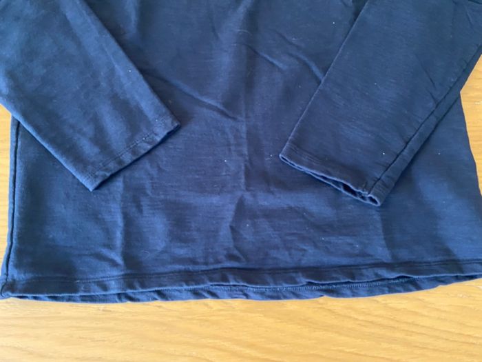 Kiabi Polo manches longues bleu marine Taille 38 - photo numéro 3