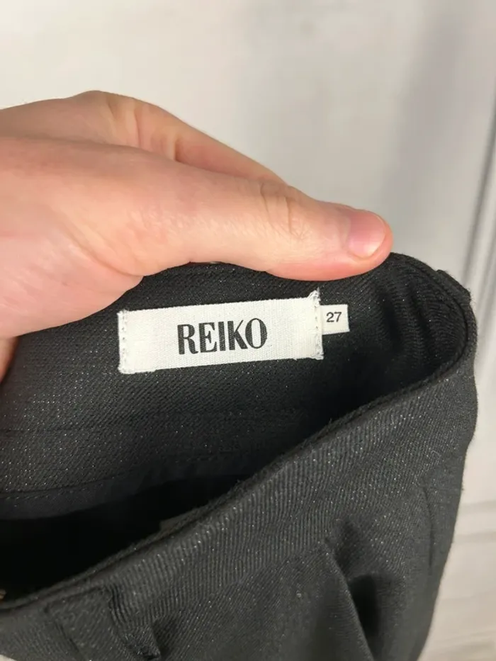 Pantalon taille haute Reiko W27 Noir Neuf - photo numéro 8