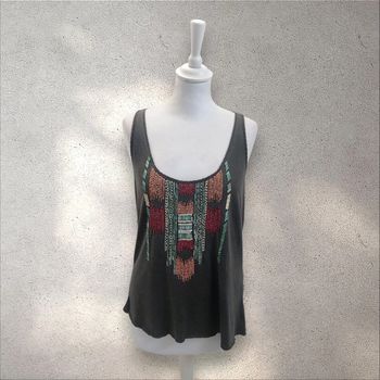 Débardeur fluide avec perles taille 38-40