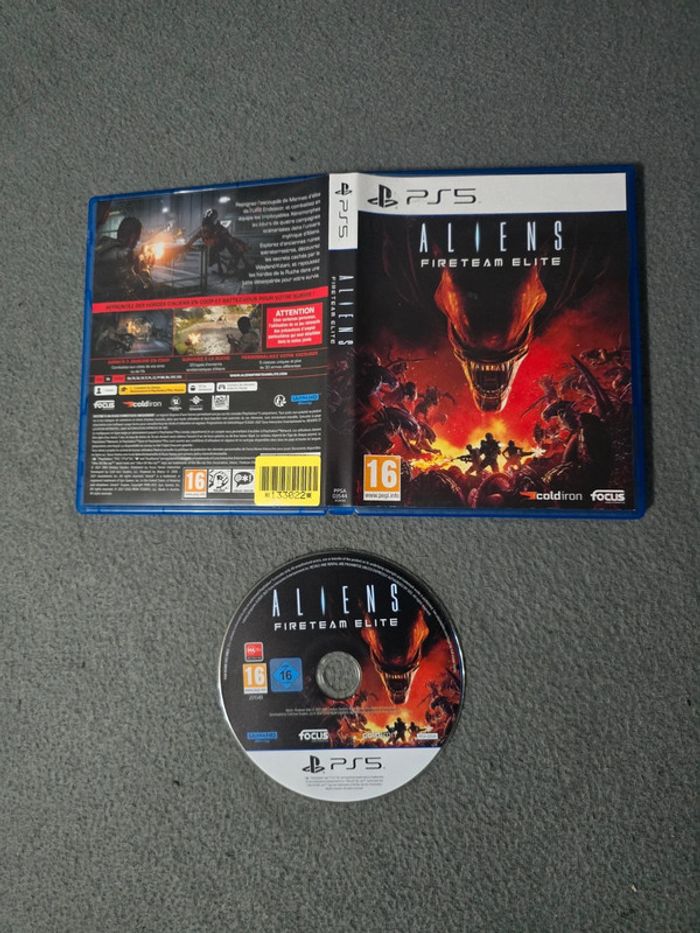 Jeu PlayStation ps5 Aliens fireteam elire