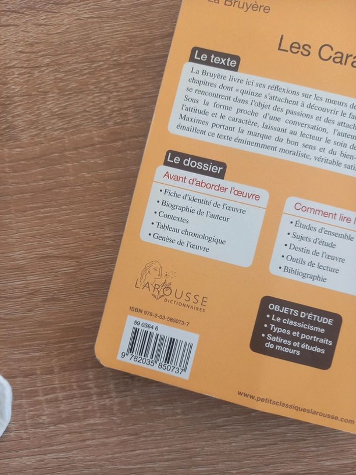 Livre "les caractères" de la bruyère - photo numéro 10