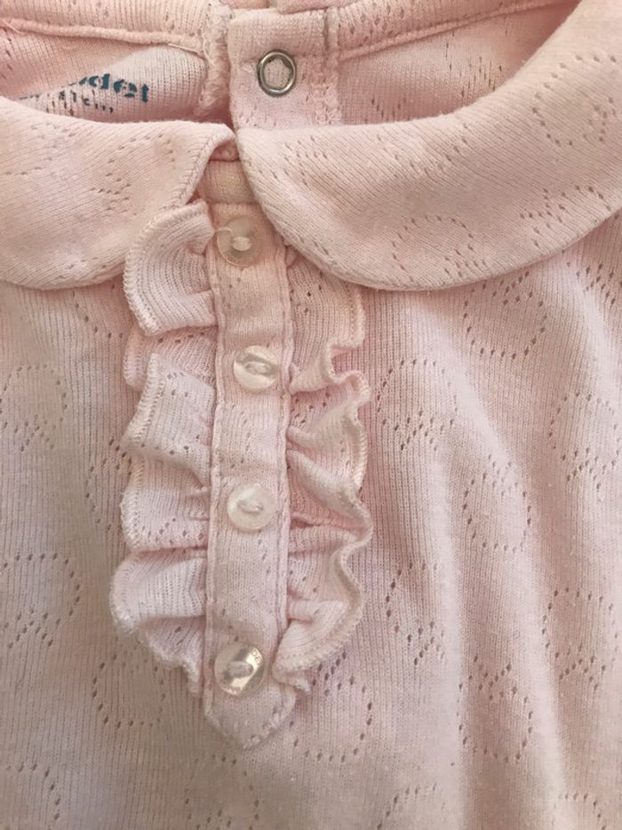 Blouse rose à manches courtes - photo numéro 2