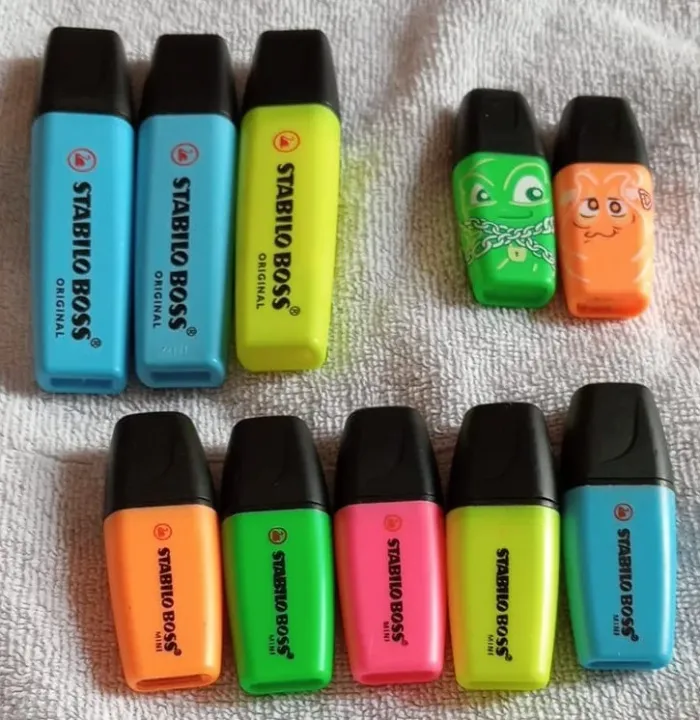 Lot de 10 surligneurs Stabilo