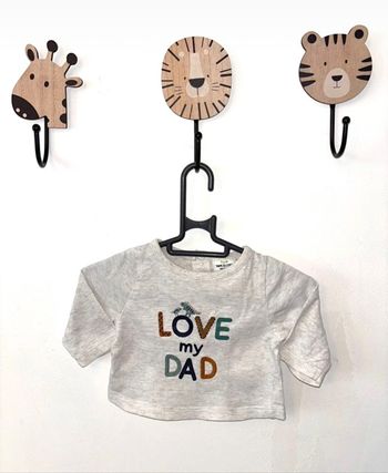 T-shirt manches longues taille 1 mois TAO