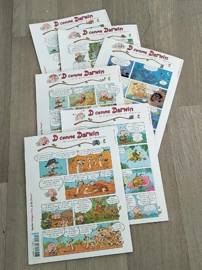 Lot de 6 magazines Images Doc année 2022-23-24 L067 - photo numéro 4