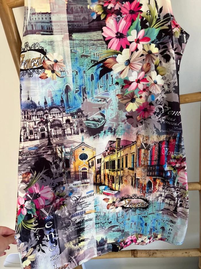Robe colorée venise taille M - photo numéro 4