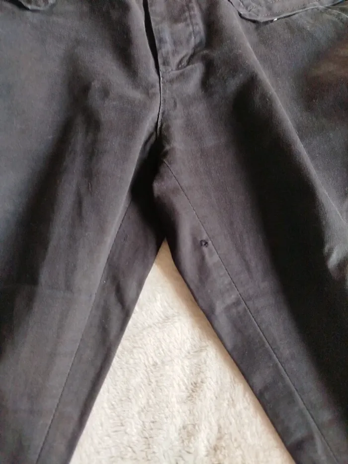 Pantalon droit noir femme Comptoir des Cotonniers taille - photo numéro 8