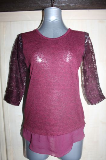 blouse manches 3/4