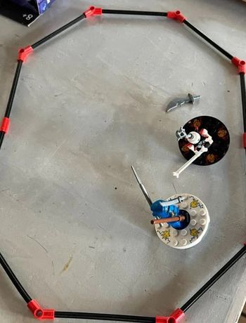 toupie et arene lego ninjago 2257