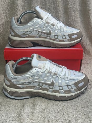 Basket Nike p-6000 beige et marron taille 39
