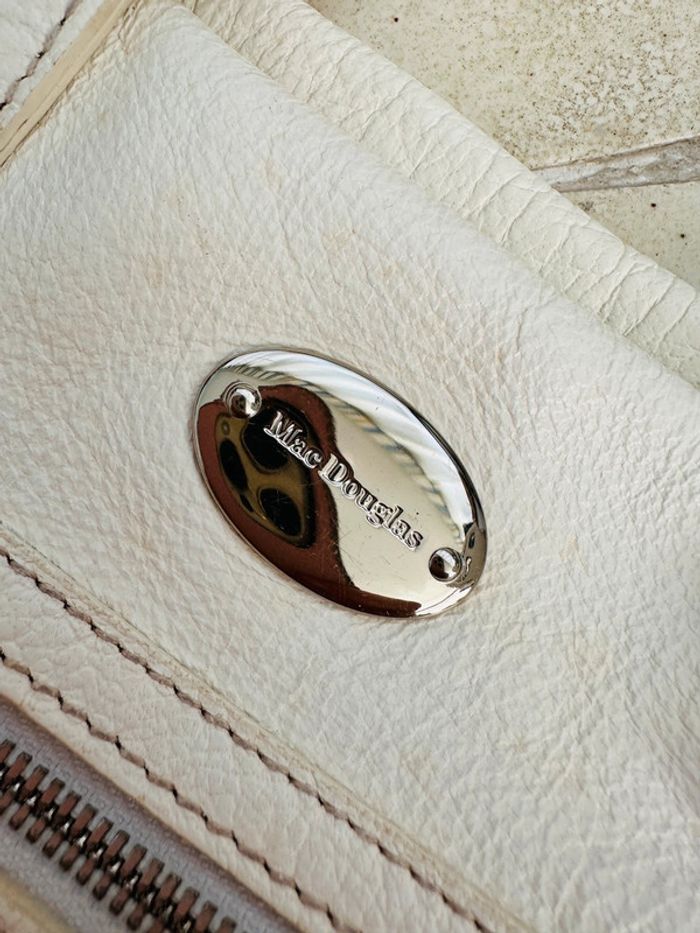 Sac à main blanc cassé Mac Douglas - photo numéro 2
