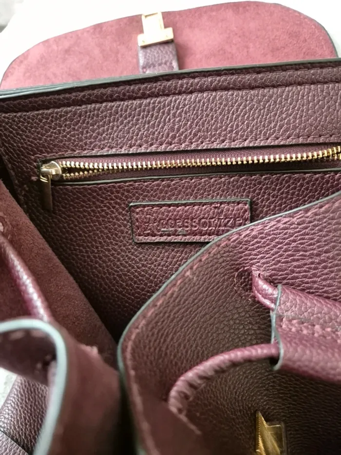 Sac à dos Accessorize bordeau - photo numéro 4