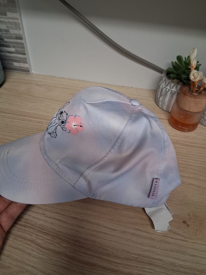 Casquette fille stitch 10 ans reglable plastique - photo numéro 2