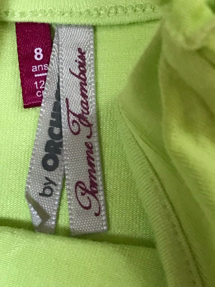 Débardeur vert amande 8 ans - photo numéro 3