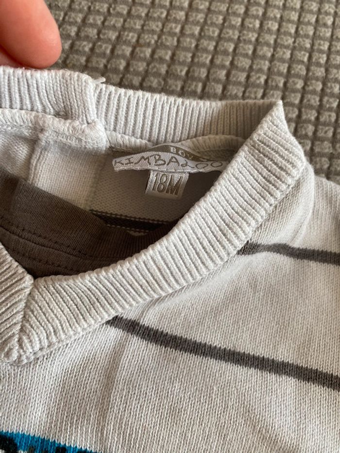 Pull sweat gilet leger mi saison été - photo numéro 3