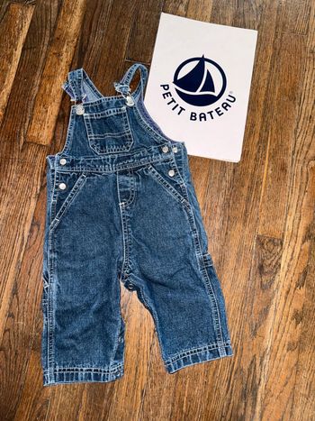 Salopette petit bateau 6 mois