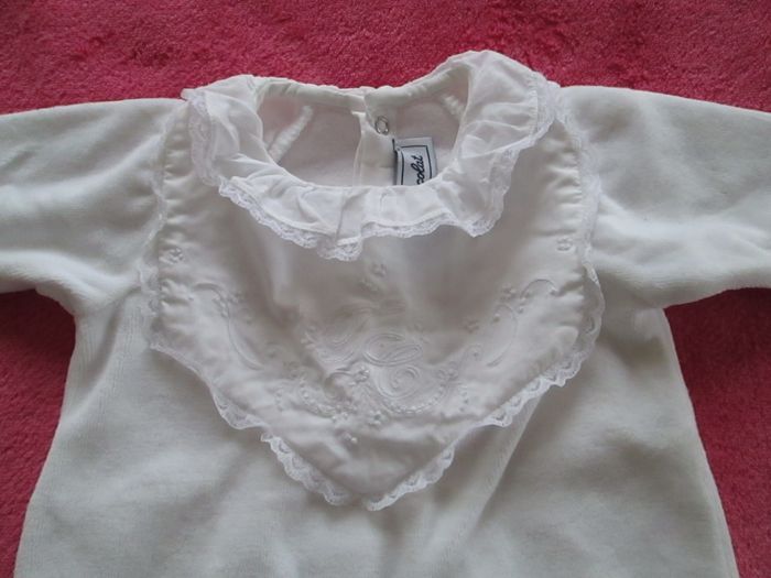 Pyjama blanc Tartine & Chocolat - photo numéro 2