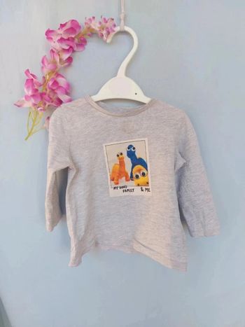 Tee-shirts manches longues Mieux by Gémo 9 mois