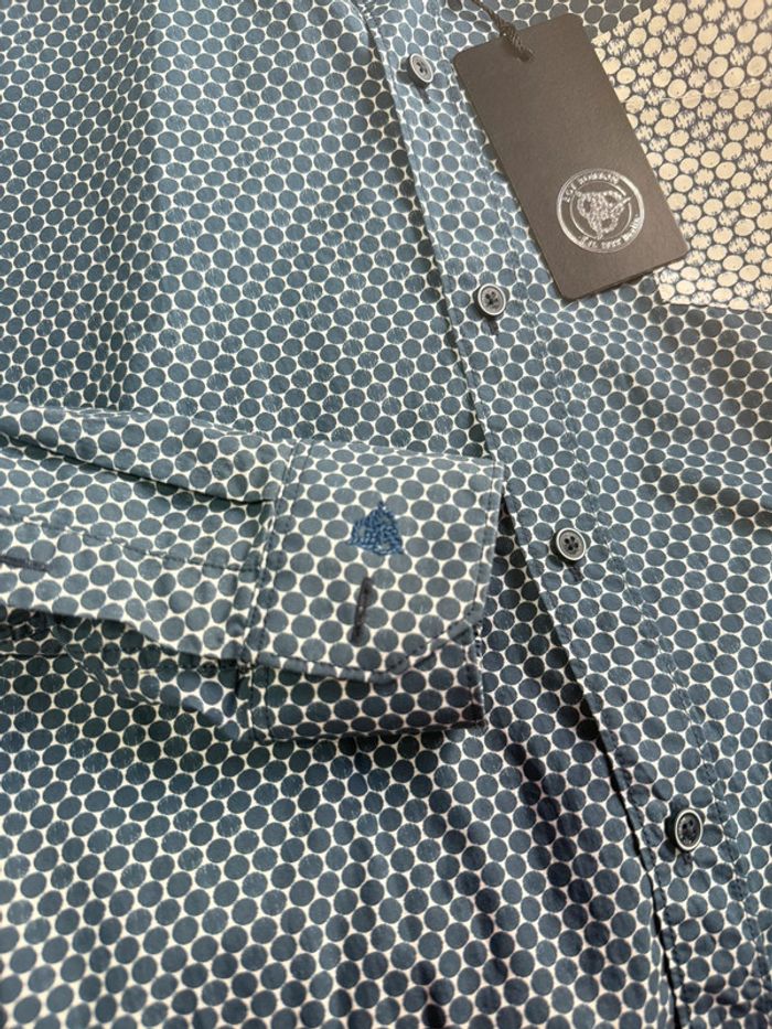 Roy Robson - Chemise à motifs, Bleu, taille L - photo numéro 6
