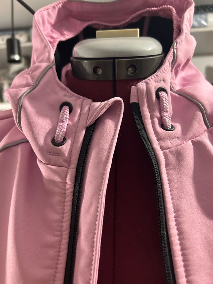 Veste softshell rose dégradé – fille 12 ans - photo numéro 2
