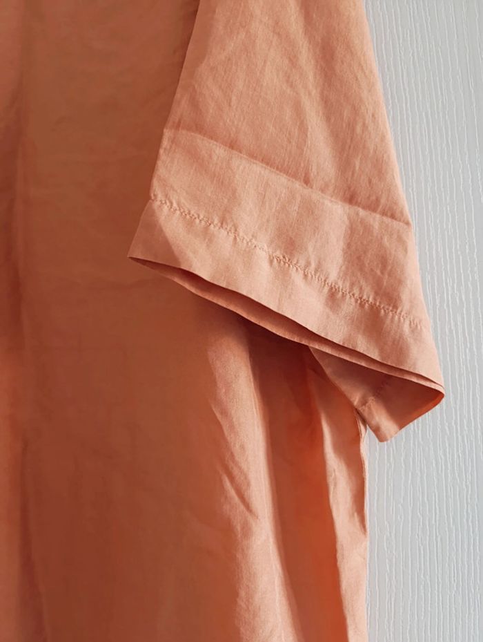 Chemise en soie safran - Le Comte - Taille 36 - photo numéro 3