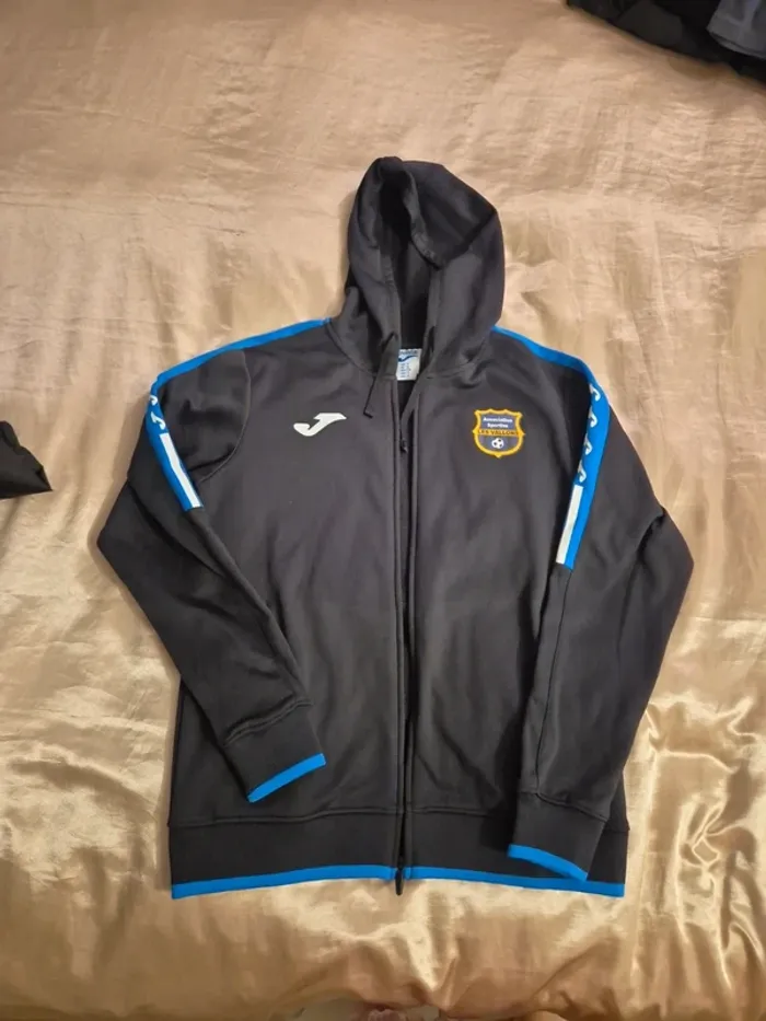 Gilet zippé club de foot
