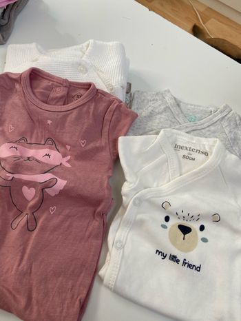 Lot vêtements naissance
