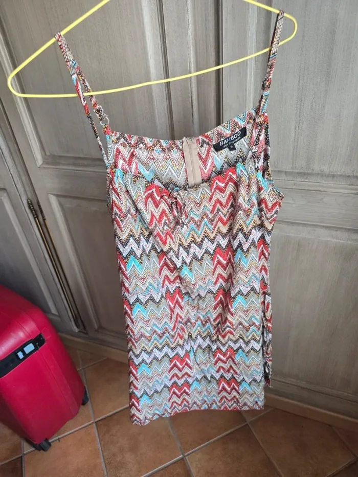 Robe colorée bamboo des tropiques taille M - photo numéro 4