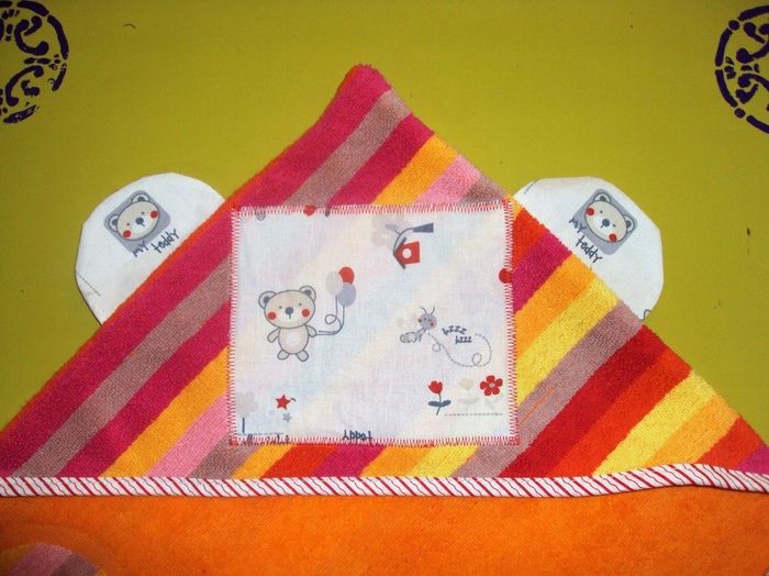 Cape de bain douillette et épaisse, grande dimension - photo numéro 2