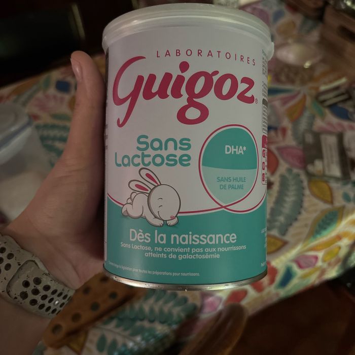 Lait Guigoz sans lactose