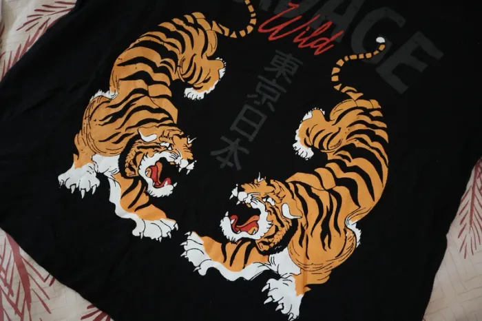 T-Shirt Manches Longues Savage Tigres - photo numéro 3